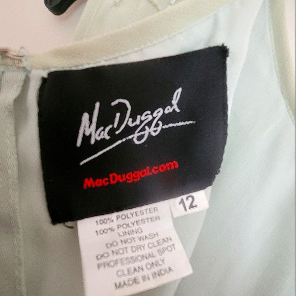 Mac Duggal Beaded Formal Sheath Dress - Picture 10 of 10